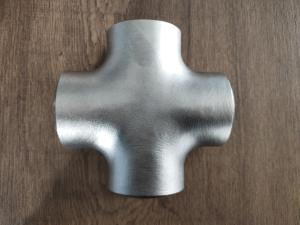 China Stainless Steel 90 Degree ODM Straight Cross Seamless Pipe Fittings factory
