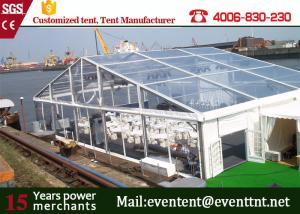 China aluminum structure PVC fabric a frame tent for promotion events factory