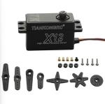 TIANKONGRC X12 12KG Full Metal 4.8-8.4V High Speed Coreless Servo Motor For 1/10