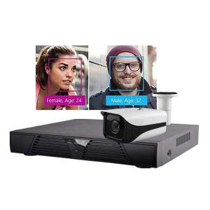 China 2.0MP H.265 IP Camera NVR Kit Full HD 1080P 4CH NVR Camera Identify Face Recognition factory