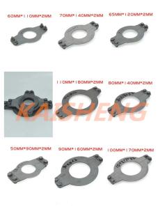 China Flat Excavator Bucket Pin Shims 40cr Material 1mm For Loader factory