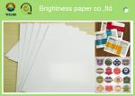 Specialty Full 80gsm Art Paper Rolls , Recycled Craft Paper Wood Pulp Material