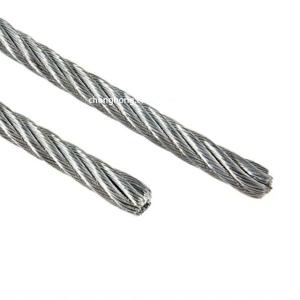 China 12mm Galvanized Steel Wire Rope for Cableway OEM Special Cold Heading Steel factory