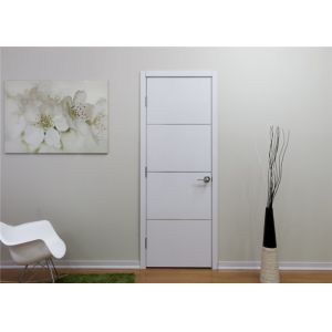 White Color Wood Composite Door Inner Frame Material Apartment Bedroom