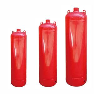 China Red Electromagnetic Commercial Fire Extinguisher With Electrical Actuator factory