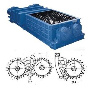 High Capacity Sizing Stone Crusher Machine Double Teeth Roller