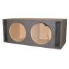 Buy cheap DUAL 12 INCH PORTED MDF EMPTY BOX from wholesalers