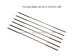Fret Saw Blade 153x2.5x0.71mmx16T Cutting wood,Plastic