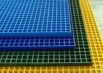 Blue Fiberglass Reinforced Plastic Grating 38*38*38 Tree Pool Grating
