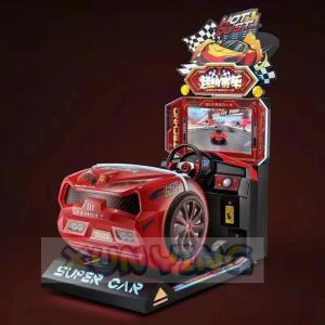 China 26'' LED Screen Racing Car Game Machine for Racing Game in Game Center Competition factory