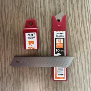 China Silver 18mm Cutter Blades With 0.5 MM Thickness And 60° Angle factory