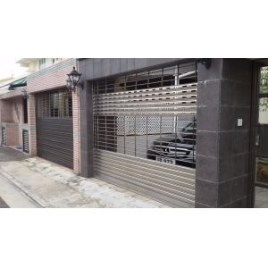 Double Layer Aluminum Alloy Power Driven Soundproof Automatic Garage Door and