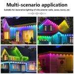Addressable Rgb IC Colorful IP67 Led Eave Light 24v Smart Wifi Outdoor