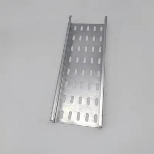 China Corrosion Resistant Silver Extrusion Cable Tray Wall Or Floor Mountable For Easy Installation factory