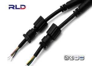 China Waterproof Circular M8 M10 IP67 IP68 Pole Cable Connector factory