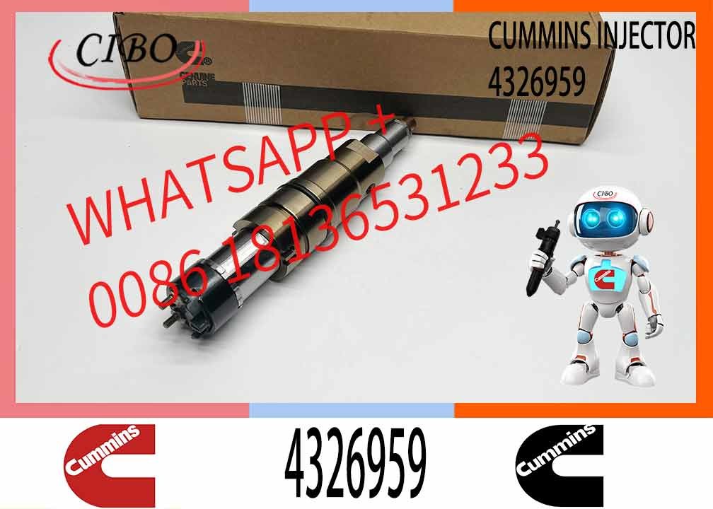 XPI Common Rail Injector 4307217 Auto Parts Fuel Injector Nozzle 4307217 4326959