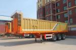 Semi-Trailer 40 Cubic Meter Dump Tipper Truck Self Unloading Rear Tipper Semi