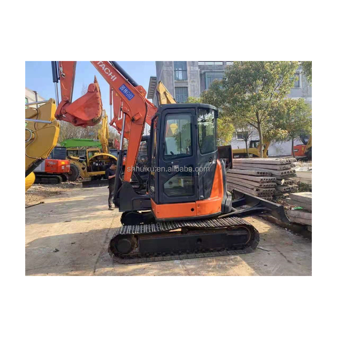 Hitachi hot sale Second hand hydraulic crawler excavator good condition HITACHI 55 Cheap price used mini diggerJapanese