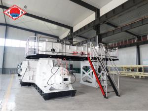 China High Vacuum Dryer 700mm Auto Brick Making Machine With Stirrer factory