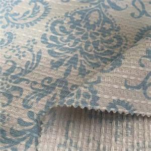 China 100% Polyester Linen Type Home Textile Fabrics 300DX300D 200 Gsm 280CM water proof,oil proof and stain proof Anti Bacter factory