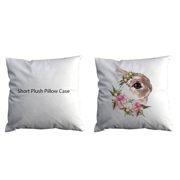 Sublimation Cushion Cover Photo Printing 40*40CM Flannelette Sublimation Pocket Cushion Cover