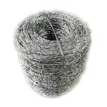 Concertina Galvanized 12.5 12 Gauge Barbed Wire silver