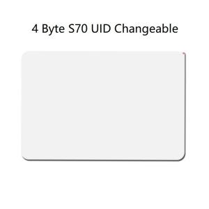 China UID Changeable 4 Byte Passive RFID Card , PVC RFID Access Control Card ISO14443A factory
