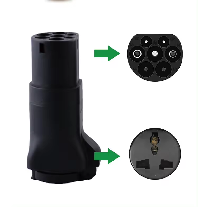 3.5kw TYPE2 Output Power Switch for Station 16A EV Discharger Head 220V TYPE2 Wireless Discharge Head in European Standard