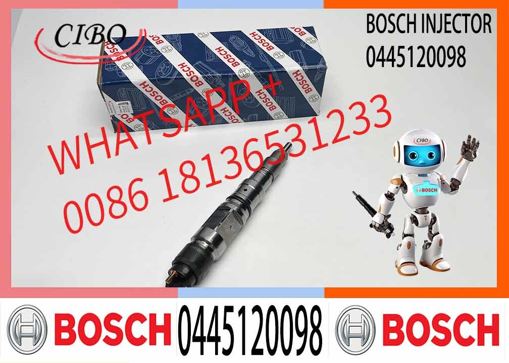 Diesel Fuel Injector Common Rail Injector Assembly 0445120098 0445120147 0986435562 51101006085 51101006065 for MAN TRUC