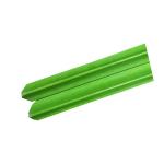Green Fiberglass FRP Triangle Rod Frame Pultruded Rod High Strength