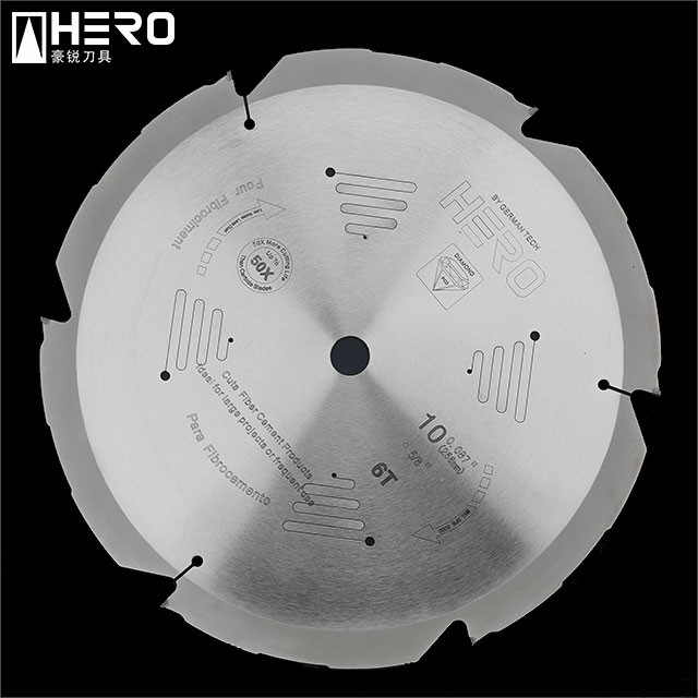 Strong Fiber Cement Saw Blade High Strength Dimensional Stable Non Deformable