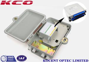 China 1x16 Fiber Optic Terminal Box , 4 Ports SMC Fiber Optic Distribution Cabinet factory