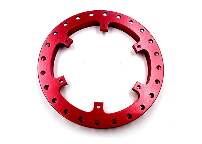 ISO9001 Silk Screen Logo 0.01mm Alu CNC Machining Parts
