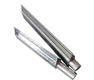 China 90cm Stainless Steel Compressed Air Knife For Side Channel Blower Pump factory