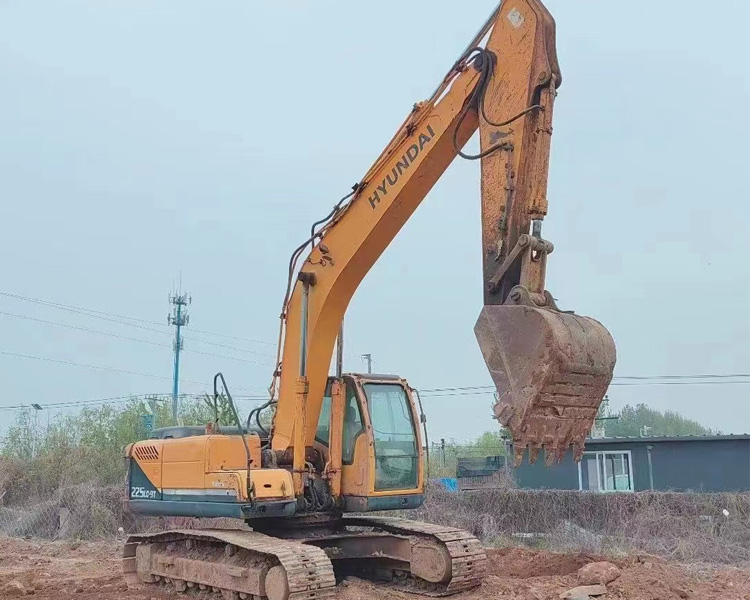 22 Ton Used Hyundai Robex 225 Excavator 225LC 225LC-9T Custom