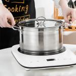 Mirror Polished Stock Pot Induction Soup Pot For Cooking