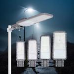 High-Brightness Mains-Powered LED Street Light, Aluminum Alloy Body, IP65
