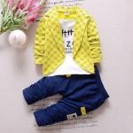 Children's Outfit Sets Cotton Kids Custom Fashion Suit Boys Three-Piece Leisure
