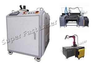 China Pulse Fiber Rust Laser Removal Tool Laser Beam 0mm - 160mm Adjustable factory
