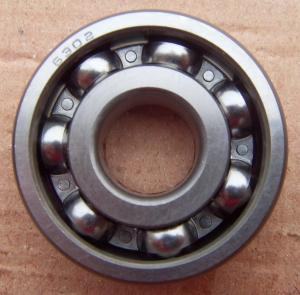 China 6302 2Z Steel Cage Deep Groove Ball Bearings Single Row ABEC-7 / ABEC-5 factory
