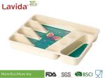 13 Inch Natrue Style Bamboo Fiber Tray Unique Natural Rustic Texture High