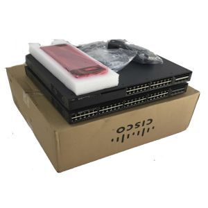 China 48 Port 10/100/1000 Mbps Gigabit Poe Switch , Lan Network Switch WS-C3650-48FQ-E factory