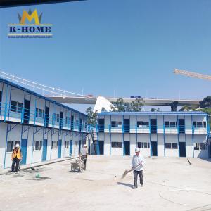 China Prefabricated Sandwich Panel House Light Steel Structure Frame factory