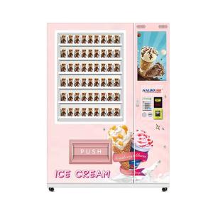 China CE Certified Automatic Ice Cream Vending Machine Frozen Ice Cream Vending Machine factory