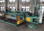 380V 50HZ Heavy Duty Double Chain Link Fence Machine 80-180 M2/H Stable