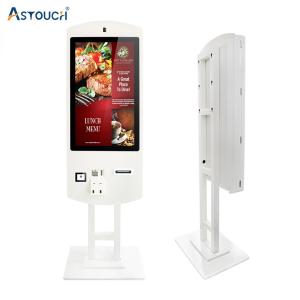 China 2K Restaurant Self Ordering Kiosk Mcdonalds Pcap Touch 32 Inch factory