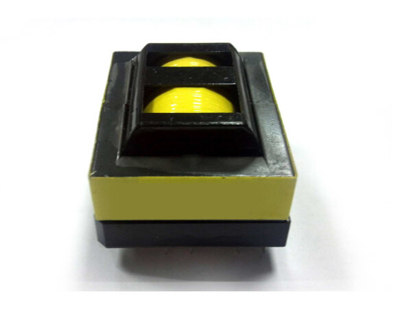 Horizontal Type High Frequency Transformer EER39 With 2 Section Cover Litz Wire