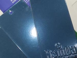 China Elegant and Durable Blue Metallic Powder Coat for Automotive Parts with UV-Resistant Properties factory