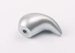Silver Morden Style Furniture Cabinet Hardware Knobs In Teardrop - Shaped