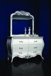 Hand Carved Luxury European Bedroom Furniture High Gloss Vintage Oak Bedroom Set